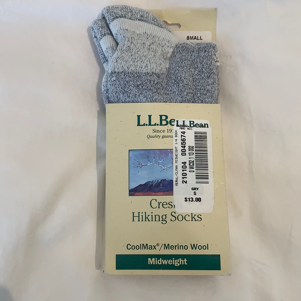 LL Bean hiking socks